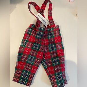 Janie & Jack Infant Boys Christmas Suspenders